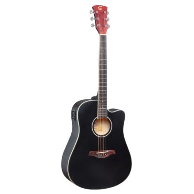 Soundsation MEADOW DNCE-BK - Chitara electro-acustica (tuner incorporat, doza activa, corectii de ton si volum)
