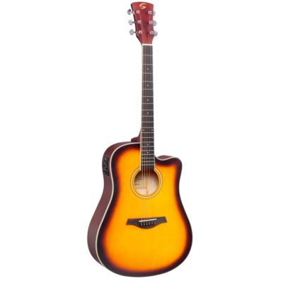 Soundsation MEADOW DNCE-SBT - Chitara electro-acustica (tuner incorporat, doza activa, corectii de ton si volum)