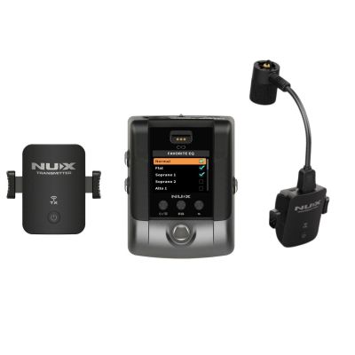 NUX B-6 PRO - Sistem wireless pentru instrumente de suflat, saxofon, trompeta, clarinet