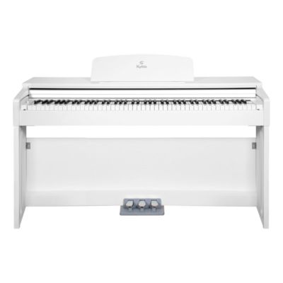 KYRIOS WH - Pian digital, 88 de clape, claviatura Hammer Action, port USB, 3 pedale, 4 tipuri de Reverb