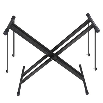 NUX NPX-10 - Stativ bare duble cu sisteme de fixare a instrumentului, orga electronica, pian digital sintetizator