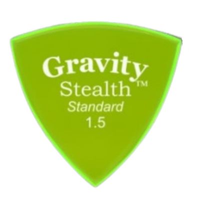Pana chitara Gravity Picks Stealth Standard 1.5mm Master Green
