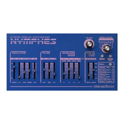Dreadbox Nymphes 6 Voice Poly Synth - Sintetizator analogic cu 6 voci