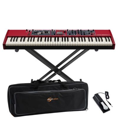 Clavia Nord Electro 7, 73 -  Pian digital sintetizator, husa de transport, stativ si pedala de sustain