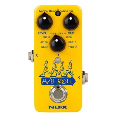 NUX NOL-1 A-B Roll Octave Loop Pedal - Octave, Looper si IR Simulator