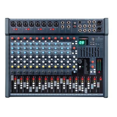 Soundsation ALCHEMIX803 PRO - Mixer audio cu 14 canale, USB, FX Integrat, placă de sunet stereo USB