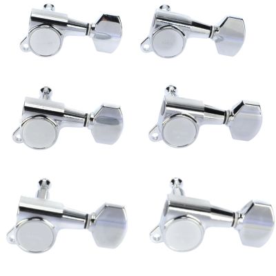Gotoh SG381-07-C-R6 Chrome - Set de 6 cheite pentru chitara electrica Fender, Yamaha, G&L, Charvel