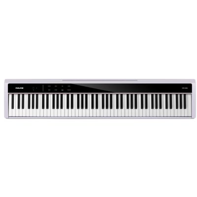 NUX NPK-200 WH - Pian digital portabil, claviatura hammer action cu 3 senzori, Bluetooth, 128 voci polifonice