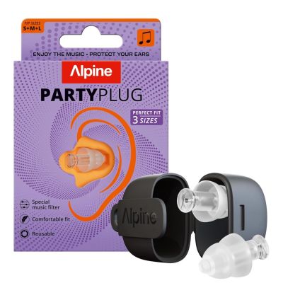 Alpine PartyPlug Transparent 2025 - Dopuri antifonice pentru concert
