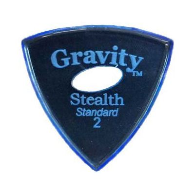 Pana chitara Gravity Picks Stealth Standard 2.0mm Master Elipse-Hole Blue
