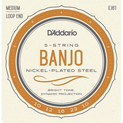 D'Addario EJ61 - Corzi Banjo 5-String