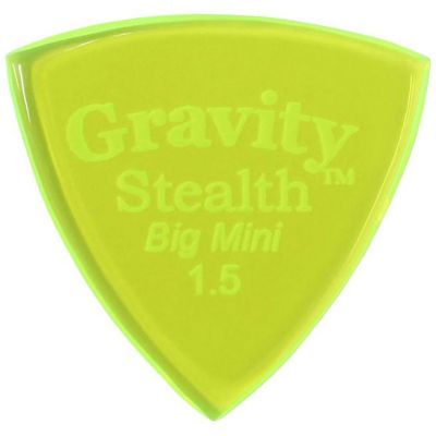 Pana chitara Gravity Picks Stealth Big Mini 1.5mm Master Green