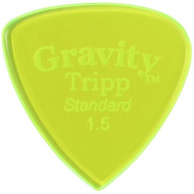 Pana chitara Gravity Picks Tripp Standard 1.5mm Master Green