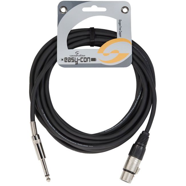 Soundsation EMCXJ-10BK - Cablu Microfon 10 metri