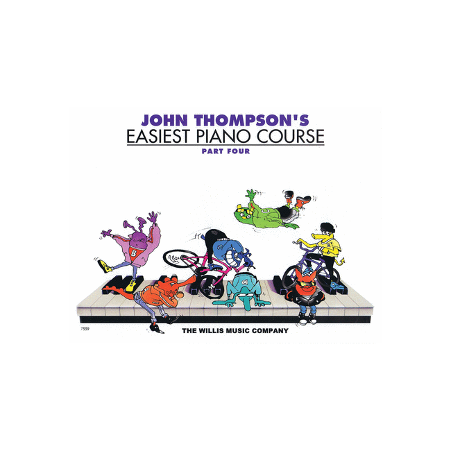 Metoda de pian John Thompson's Easiest Piano Course - 4