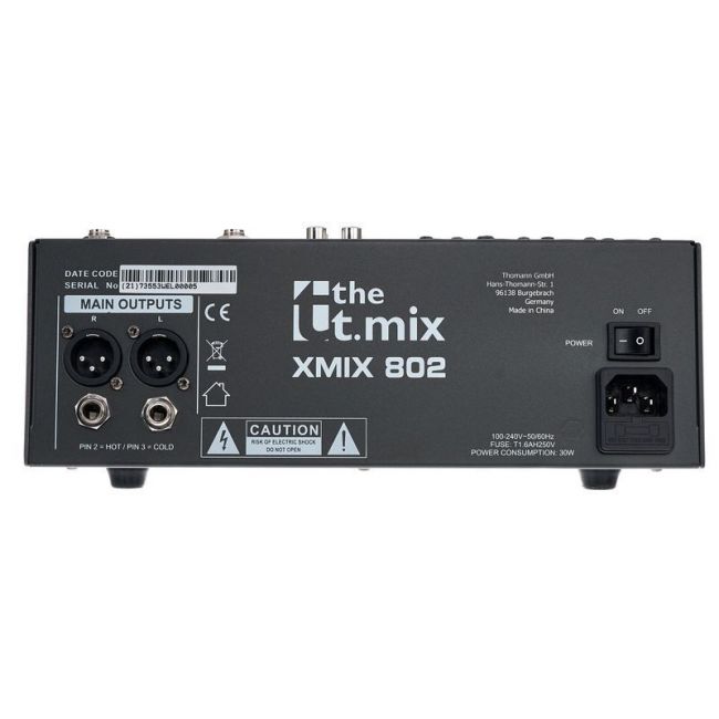 T.mix 802 USB - Mixer Audio Pasiv cu USB