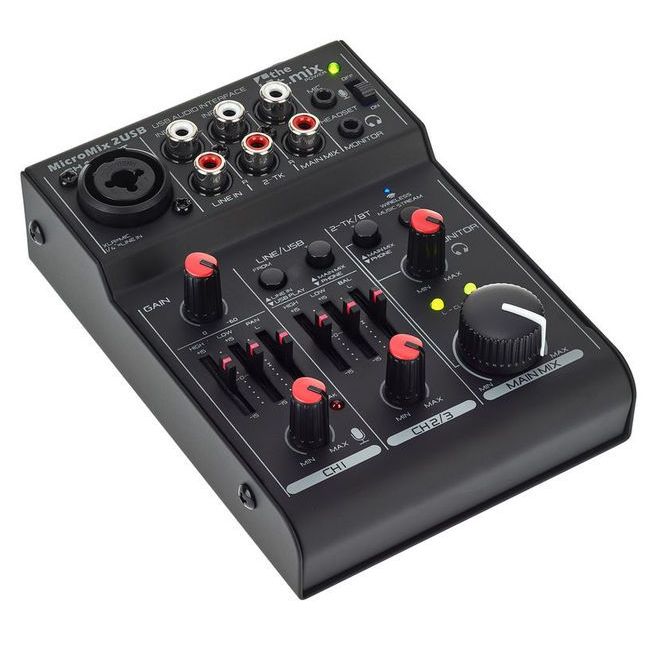 T.mix MicroMix 2 USB - Mixer Audio Pasiv cu USB