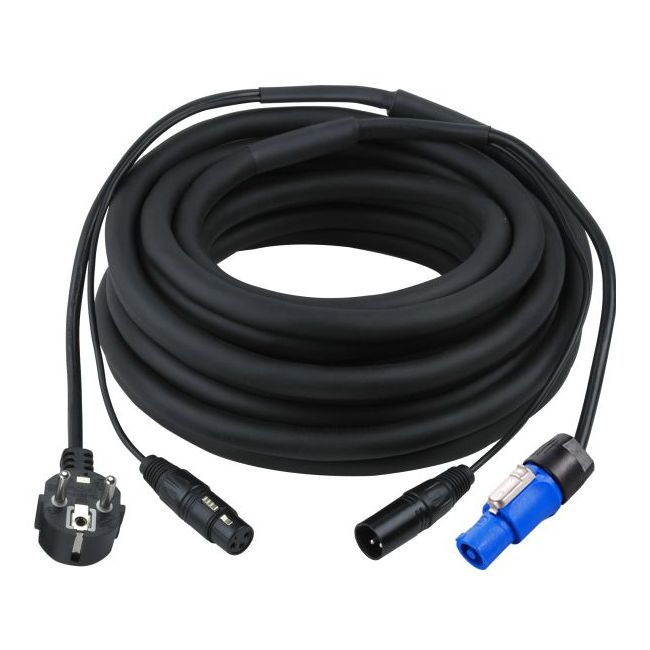 Soundsation PF300-5 - Cablu alimentare cu tensiune si semnal audio boxe active, 5 metri
