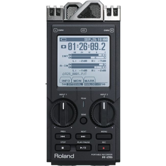 Roland R-26 - Recorder audio multitrack portabil