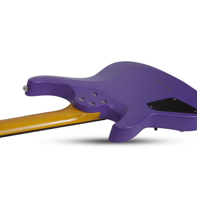 Schecter C-6 Deluxe Satin Purple - Chitara electrica