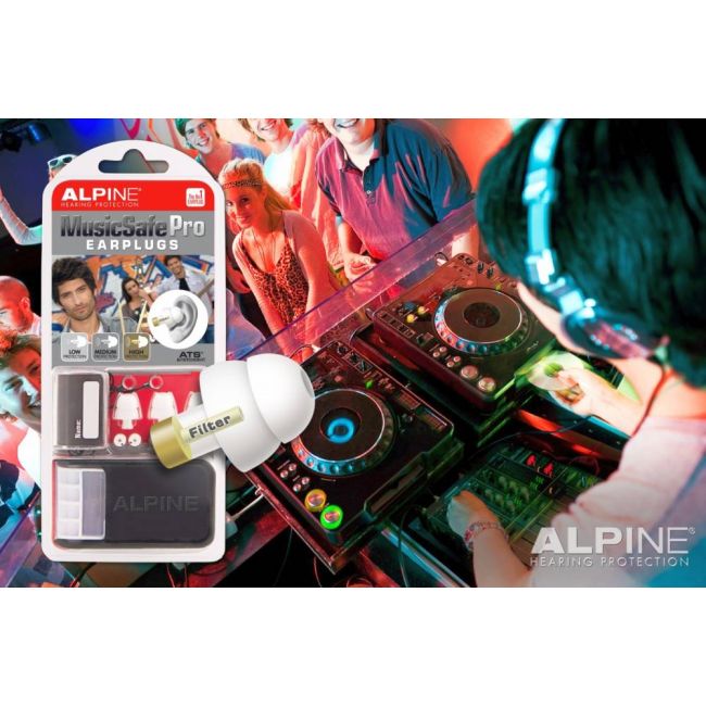 Alpine MusicSafe Pro ATS-WH - Dopuri Antifonice Pentru Urechi