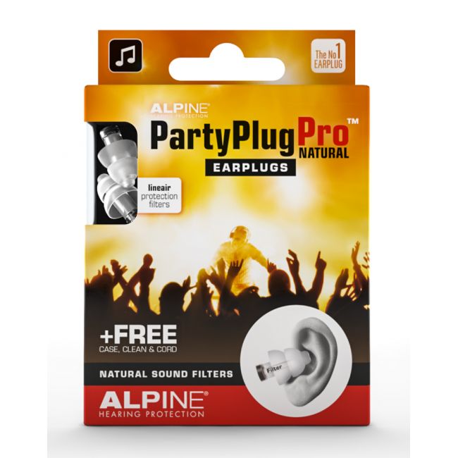 Alpine MusicSafe PartyPlug Pro Natural - Dopuri antifonice pentru concert