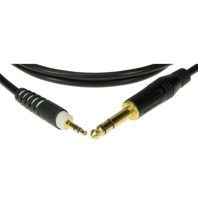 KLOTZ AS-MJ0300 - Cablu adaptor - Jack (3.5 mm - Jack (6.3 mm) - 3 metri