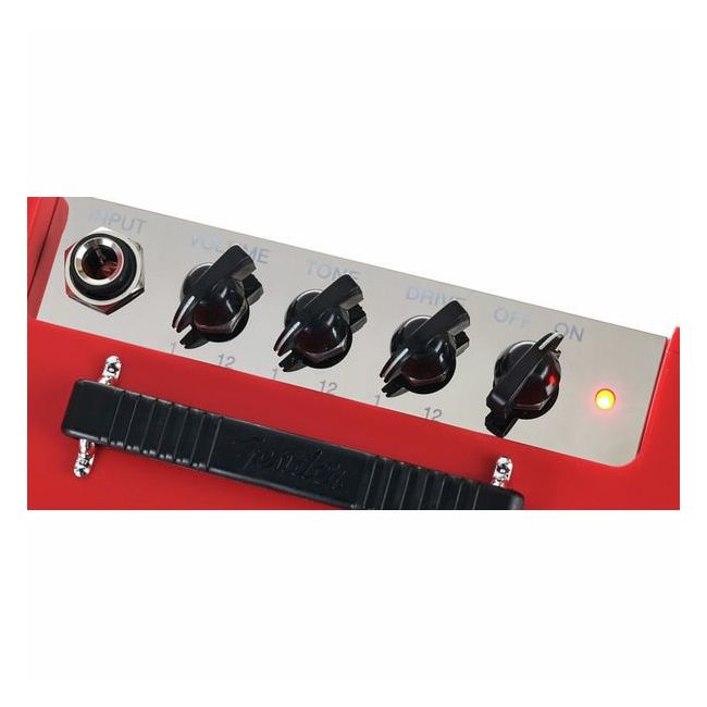 Fender Mini Deluxe Amp Red - Amplificator portabil chitara electrica