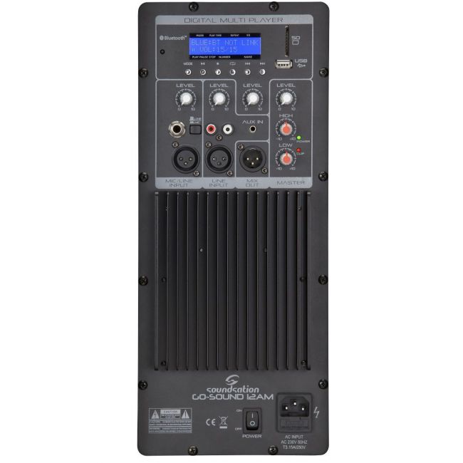 Soundsation GO-Sound 12AM Bluetooth - Set box3 active - 880W + Stative