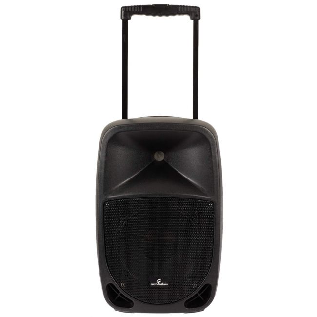 Soundsation GO-SOUND 10AIR - Boxa activa portabila, aplicație AIR APP, 1 microfon wireless, Bluetooth, 360W