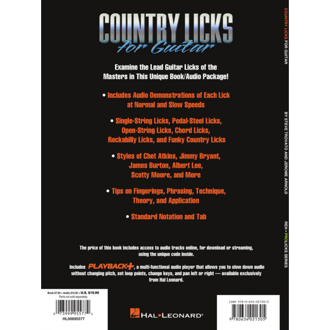 Country Licks for Guitar - Metoda de chitara