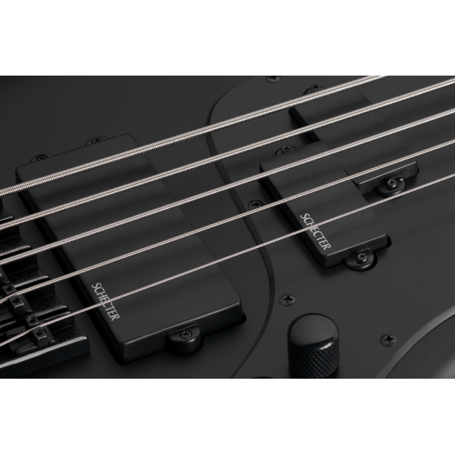 Schecter Stiletto Stealth-5 SBK - Chitara bass electric