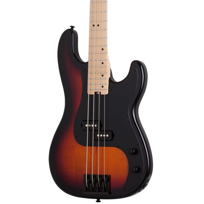 Schecter P-4 3-Tone Sunburst (3TSB) -  Bass electric