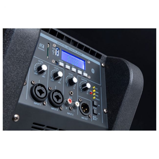 Soundsation HYPER UP 8BA - Sistem de sonorizare portabil tip coloana, Bluetooth, 600W