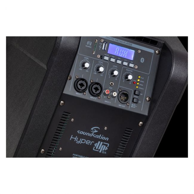 Soundsation HYPER UP 8BA - Sistem de sonorizare portabil tip coloana, Bluetooth, 600W