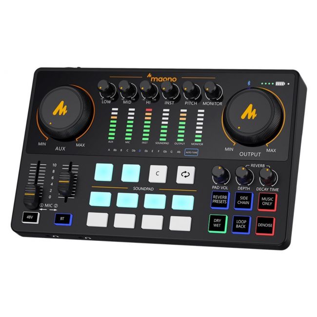 MAONO Maonocaster AME2 Bundle - Pachet de echipamente pentru podcast