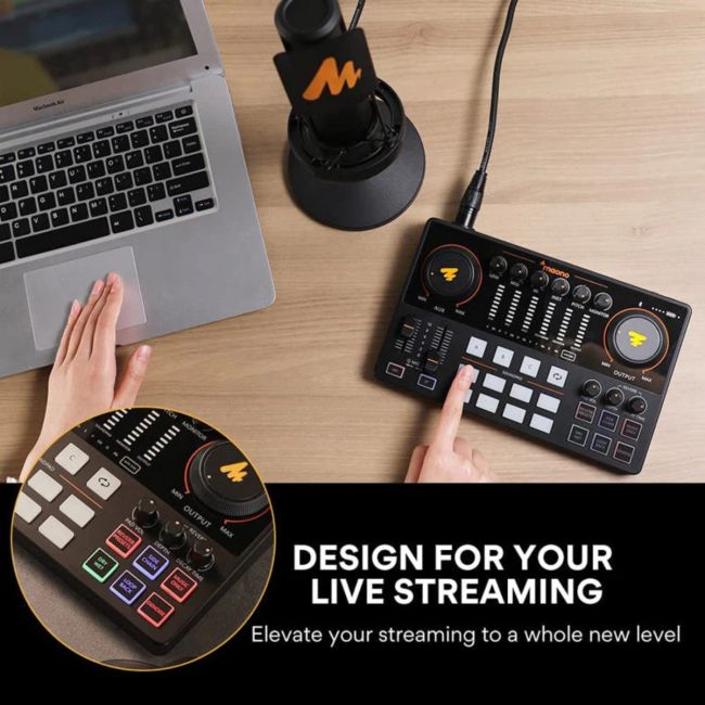 MAONO Maonocaster AME2 Bundle - Pachet de echipamente pentru podcast