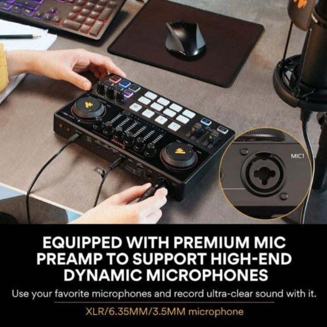 MAONO Maonocaster AME2 Bundle - Pachet de echipamente pentru podcast