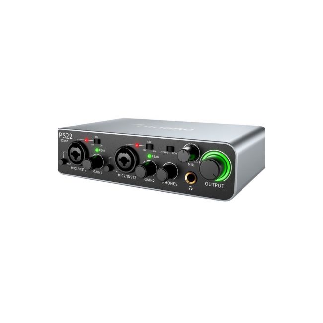 MAONO PS22 - Interfață audio pentru înregistrare, producție muzicală, chitară