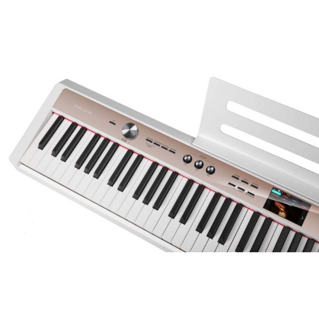 NUX NPK 20 WH - Pian digital cu stativ si pedalier