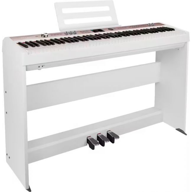 NUX NPK 20 WH - Pian digital cu stativ si pedalier