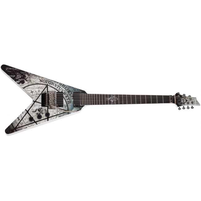 Schecter Randy Weitzel V-7 FR Ouija - Chitara electrica