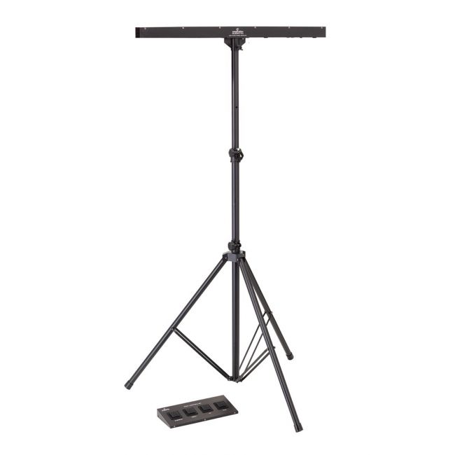 Soundsation 4LEDKIT-PARTY 2 - Kit complet de iluminat cu LED-uri 4-PAR, stativ si controller