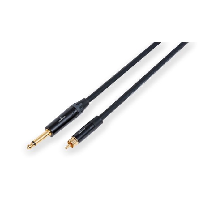 Soundsation WM-JRCA15 - Cablu audio, RCA - jack 6.3 mm, lungime 1.5 metri