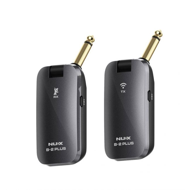 NUX B-2 PLUS - Sistem wireless pentru chitara electrica, bass,  2.4 GHz