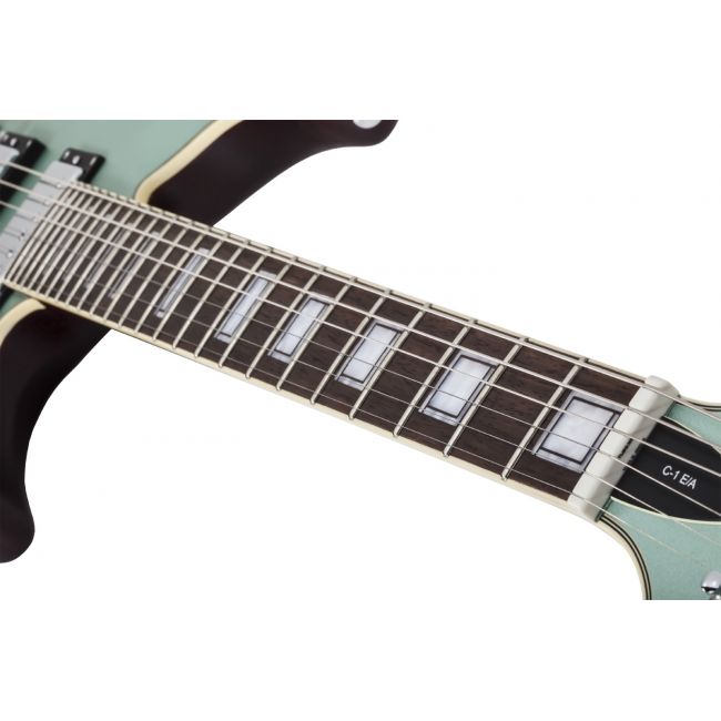 Schecter C-1 E/A, (SVPB) Classic Semi-Hollow - Chitara electrica