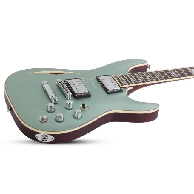Schecter C-1 E/A, (SVPB) Classic Semi-Hollow - Chitara electrica