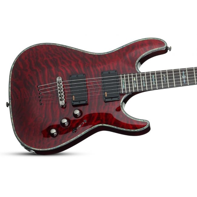 Schecter Hellraiser C-1 BCH - Chitara electrica si Case