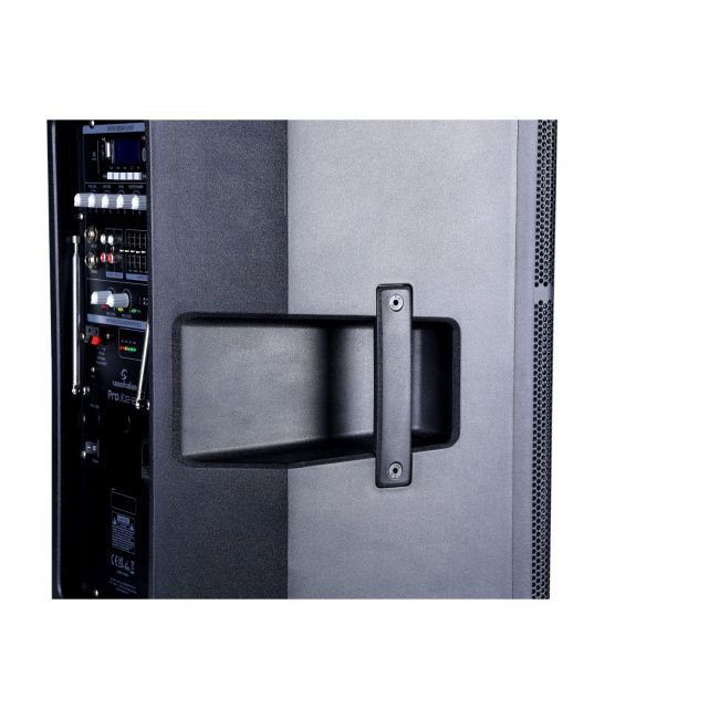 Soundsation PROVIBE 12AIR - Boxa activa cu baterii, 2 microfoane wireless, Bluetooth, 800W
