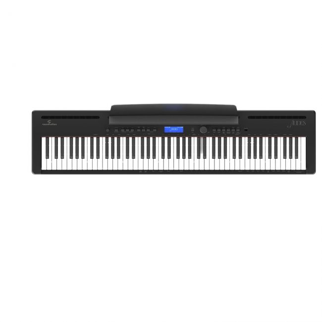 Soundsation AUDES - Pian digital portabil cu Bluetooth, claviatura hammer action, 2 iesiri de casti, port USB